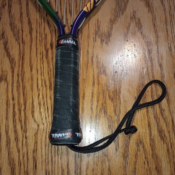 EKTELON TriComp Long String Racquetball Racquet & Case 102" Purple Green X-Small - Picture 2 of 12